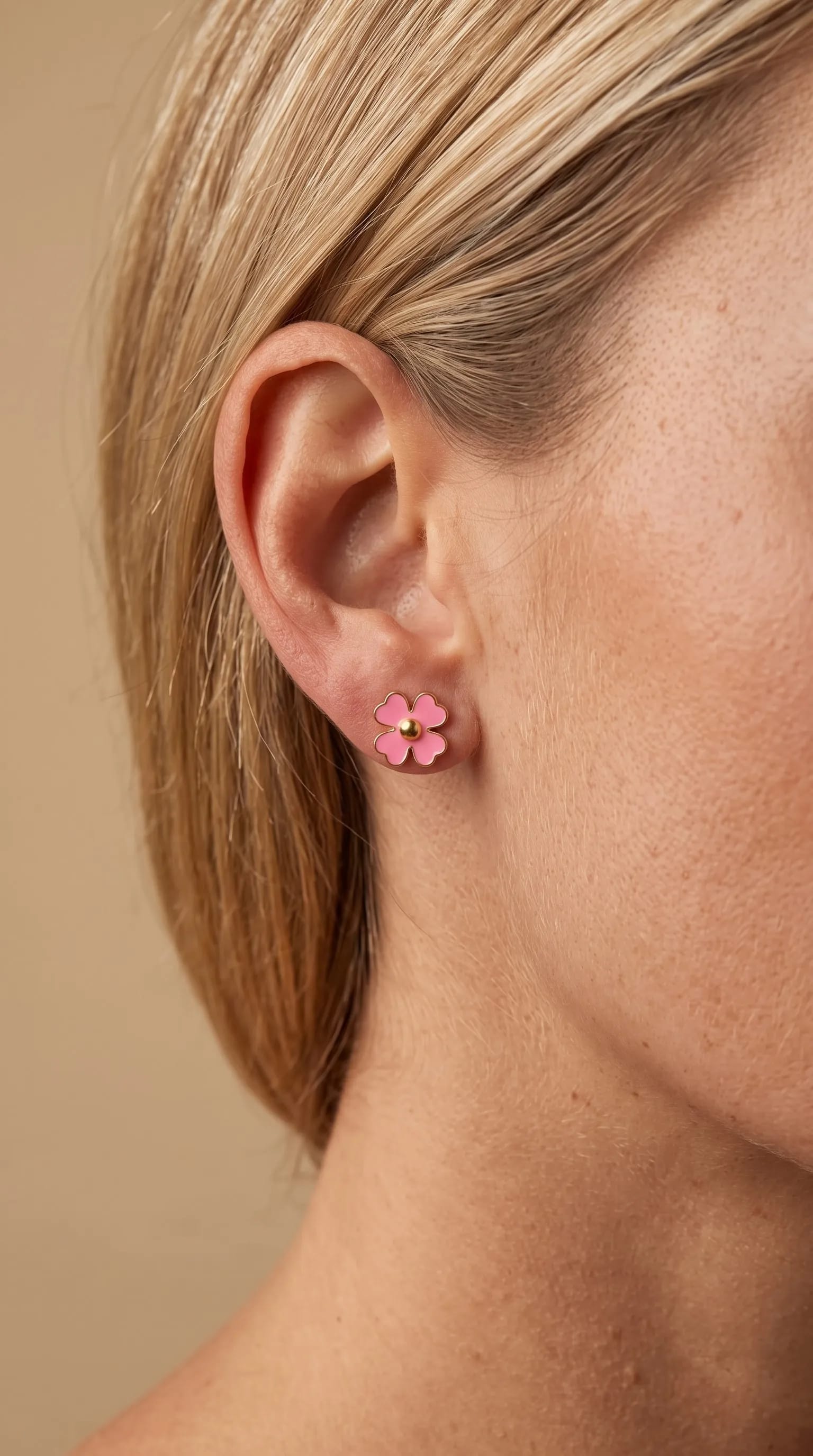 CLOVERSI Stainless steel earrings